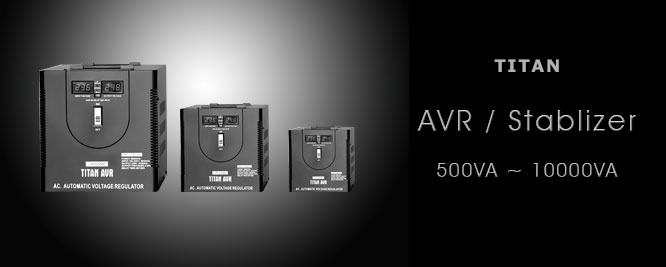 TITAN AVR/Stablizer 500VA to 10000VA